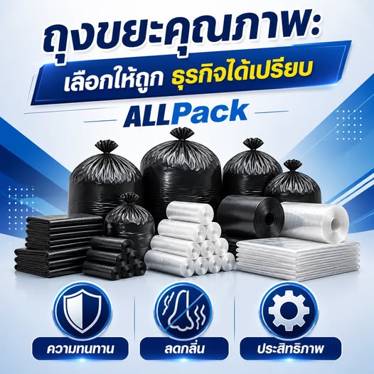 ตัวอย่างกราฟิกแนะนำสินค้าบรรจุภัณฑ์